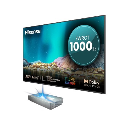 Hisense 100L5HD z ekranem 100"- Odbierz 1000zł CashBack - Dostawa i montaż gratis