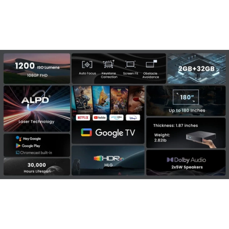 Dangbei Atom + Podstawka biurkowa