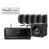 Yamaha RX-V6A + Bowers & Wilkins 5 x M-1 + ASW 610 Czarne