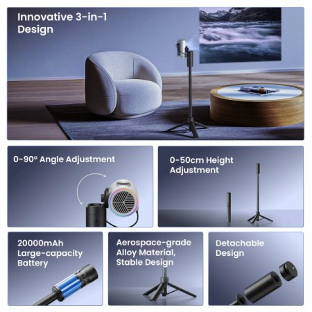 JMGO Statyw z powerbankiem