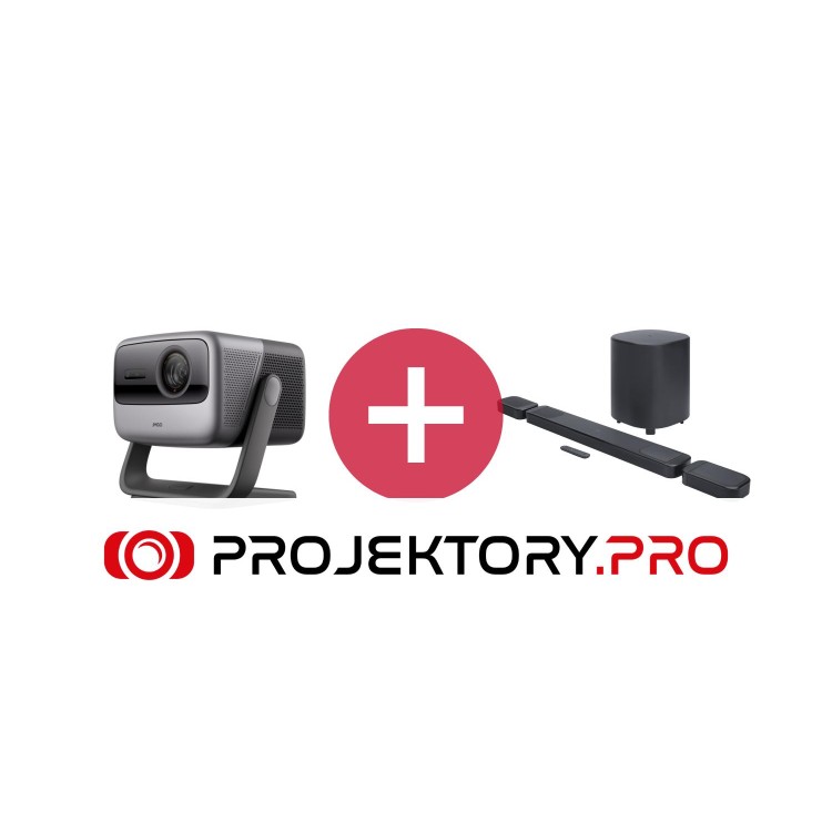 Zestaw: JMGO N1S Ultimate + JBL Bar 1000MK2