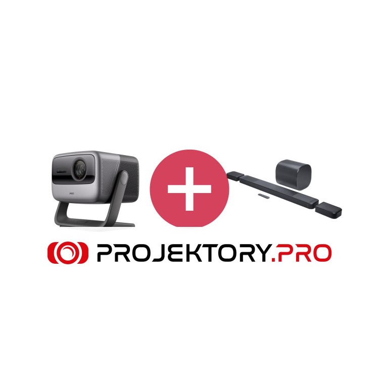 Zestaw: JMGO N1S Ultimate + JBL Bar 1300MK2