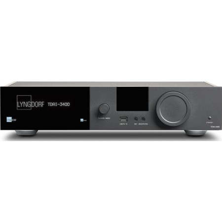 Lyngdorf TDAI-3400 – wzmacniacz strumieniowy z procesorem audio