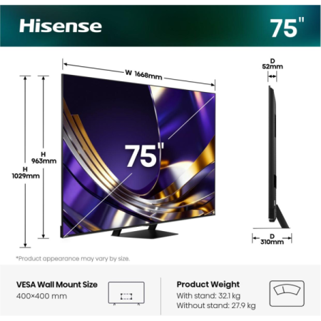 Hisense 75U7S PRO