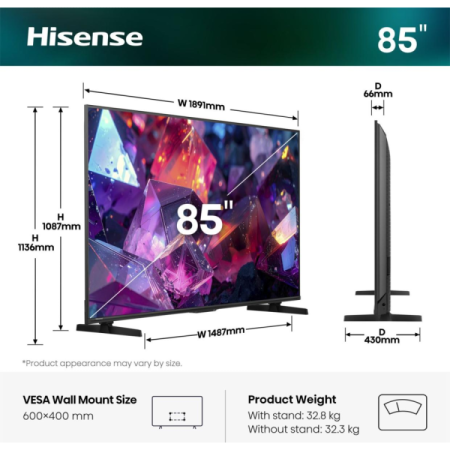 Hisense 85E7S PRO
