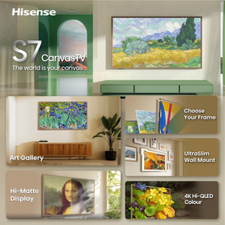 Hisense 55S7S Canvas TV