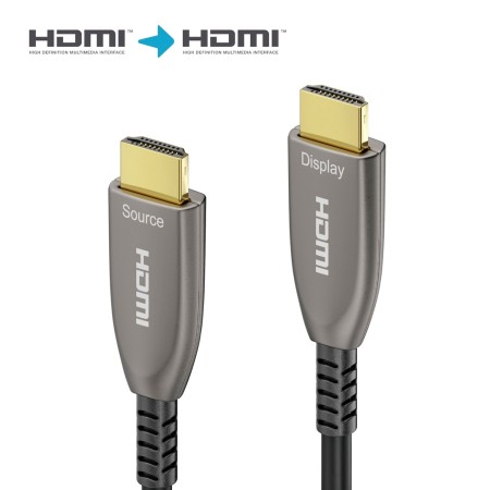 Przewód HDMI Sonero X-AOC Światłowodowy High Speed HDMI 4K 18Gbps 15m OUTLET