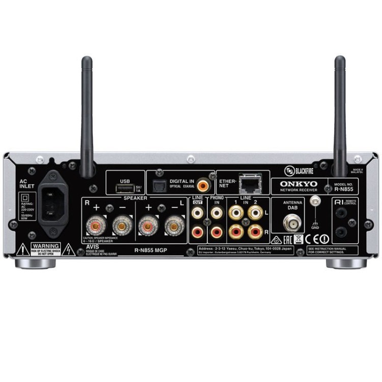 Amplituner stereo Onkyo R-N855 zakupy u specjalistów